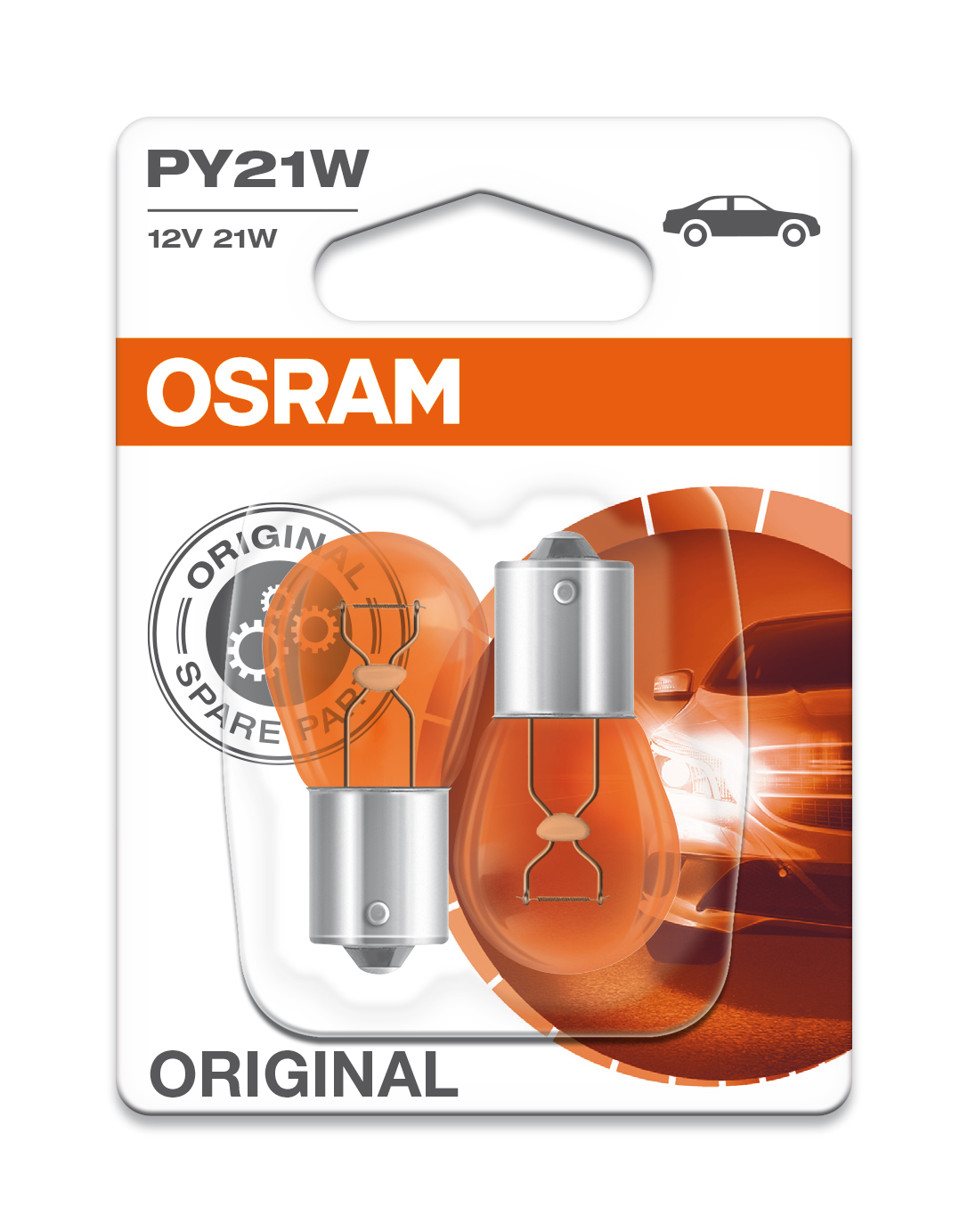 PY21W fra Osram original - 2 stk. | Osram | Landberg.dk